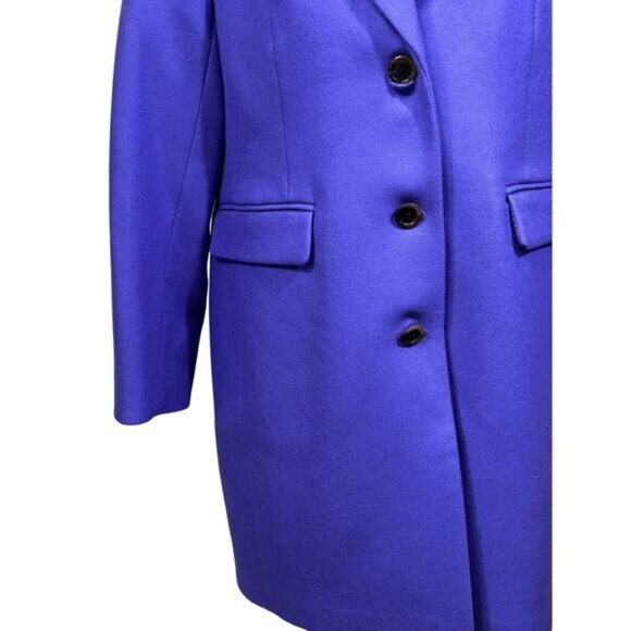 J. Crew Parke topcoat, tailored, classic, timeless, minimalist, city chic - Picture 5 of 8